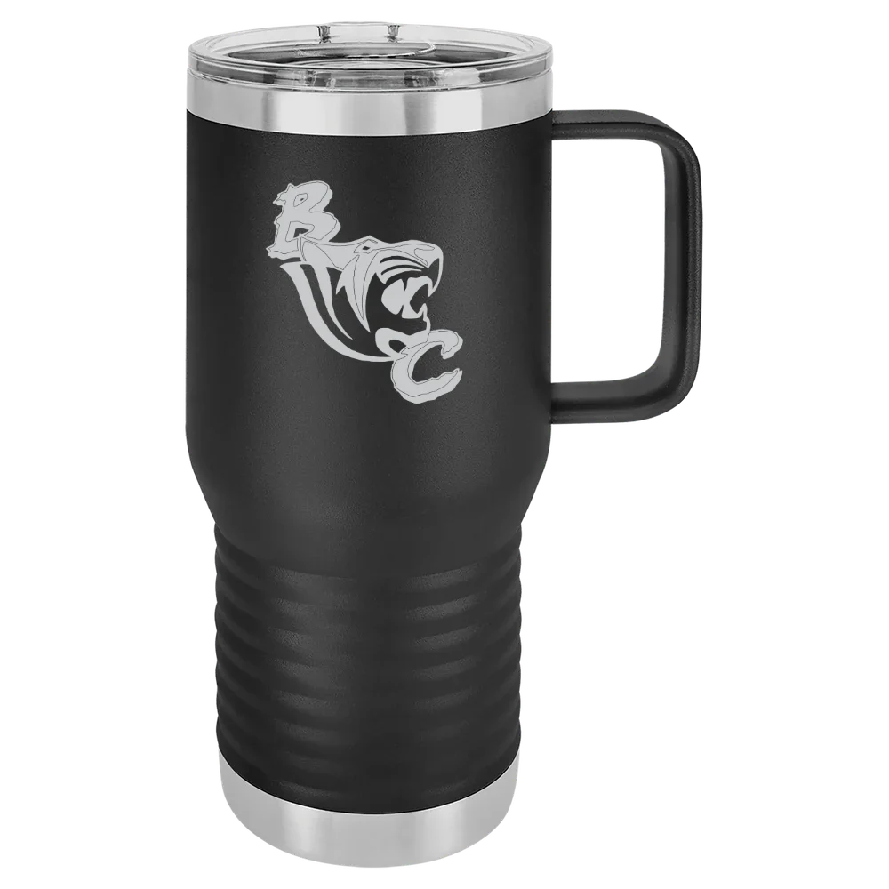 Benedict College Polar Camel 20 oz. Travel Mug with Slider Lid