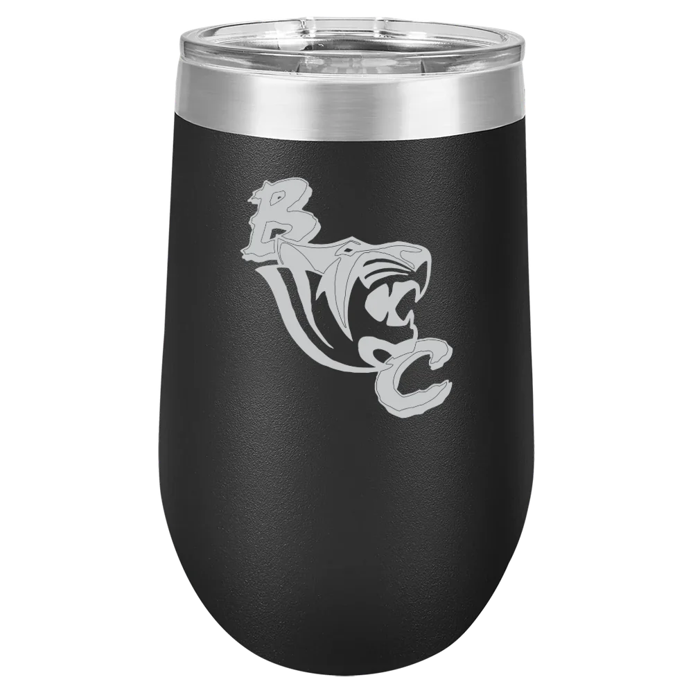 Benedict College Polar Camel 16 oz. Stemless Wine Tumbler