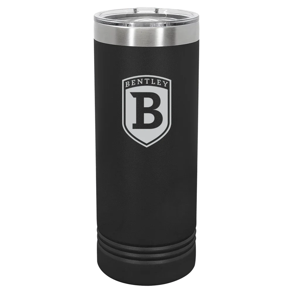 Bentley University Polar Camel 22 oz. Skinny Tumbler with Slider Lid