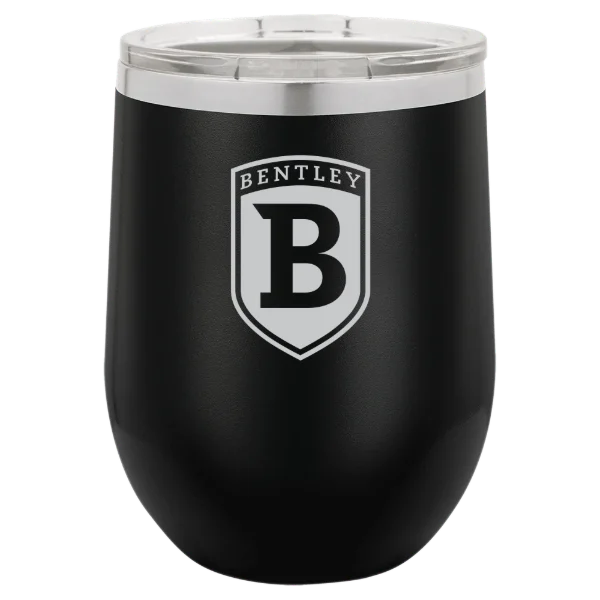 Bentley University Polar Camel 12 oz. Stemless Wine Tumbler