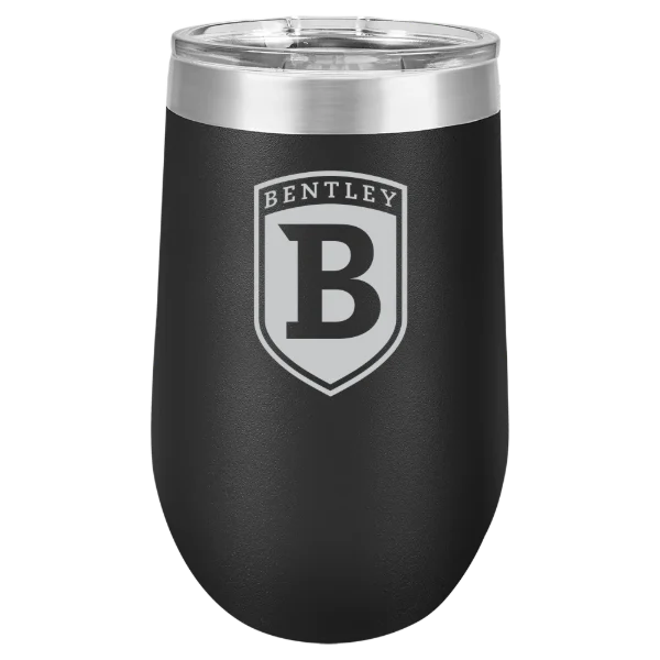 Bentley University Polar Camel 16 oz. Stemless Wine Tumbler