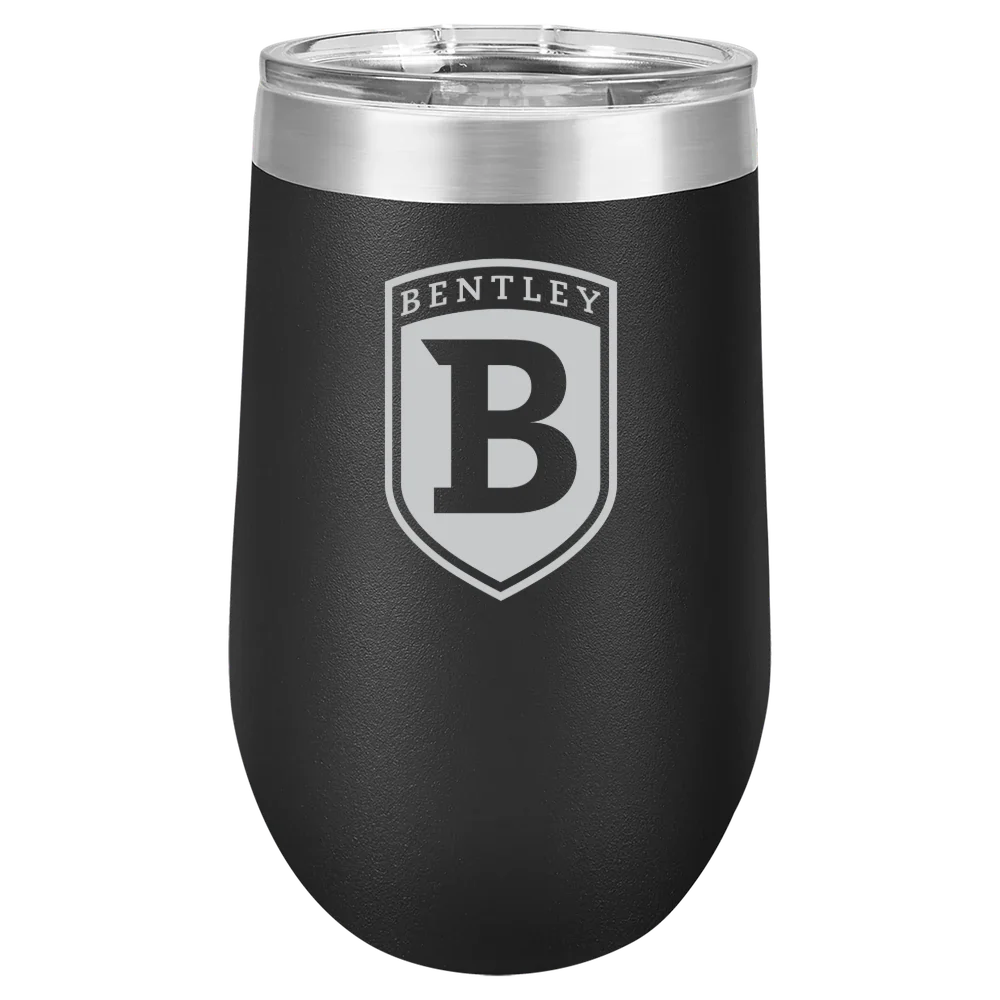 Bentley University Polar Camel 16 oz. Stemless Wine Tumbler