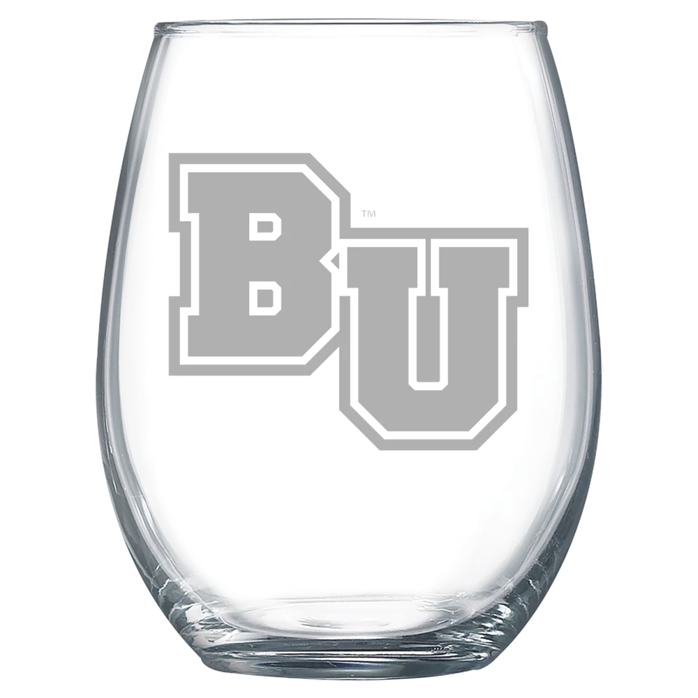 Biola University Polar Camel 15 oz. Stemless Wine Glass