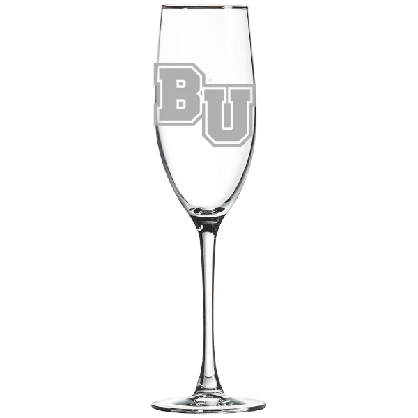 Biola University Polar Camel 8 oz. Champagne Flute