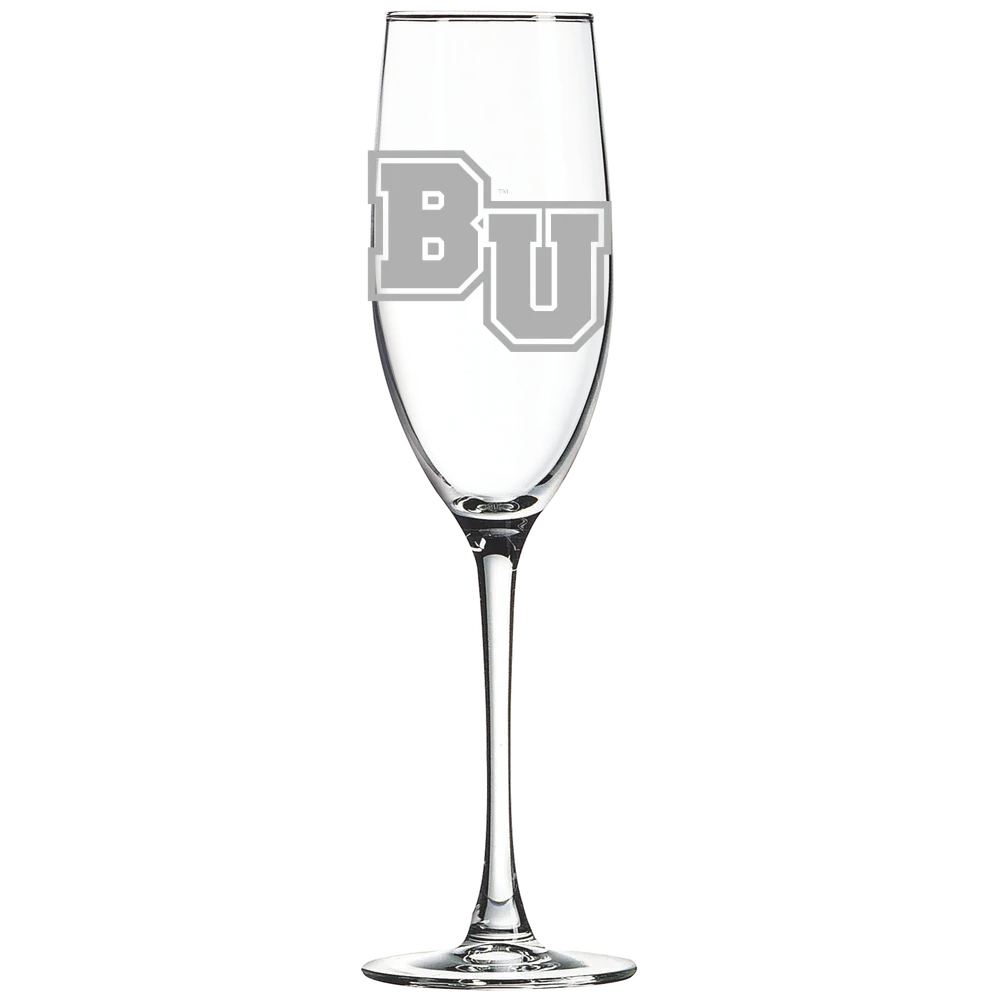 Biola University Polar Camel 8 oz. Champagne Flute