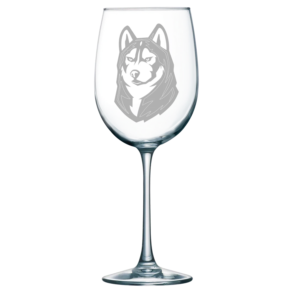Bloomsburg University of Pennsylvania Polar Camel 19 oz. Wine Glass