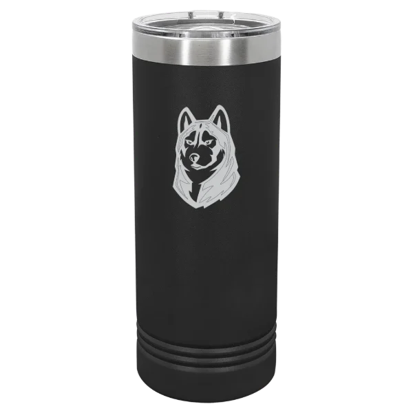Bloomsburg University of Pennsylvania Polar Camel 22 oz. Skinny Tumbler with Slider Lid