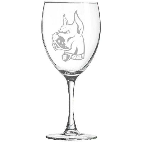 Bluefield State University Polar Camel 10 1/2 oz. Wine Glass