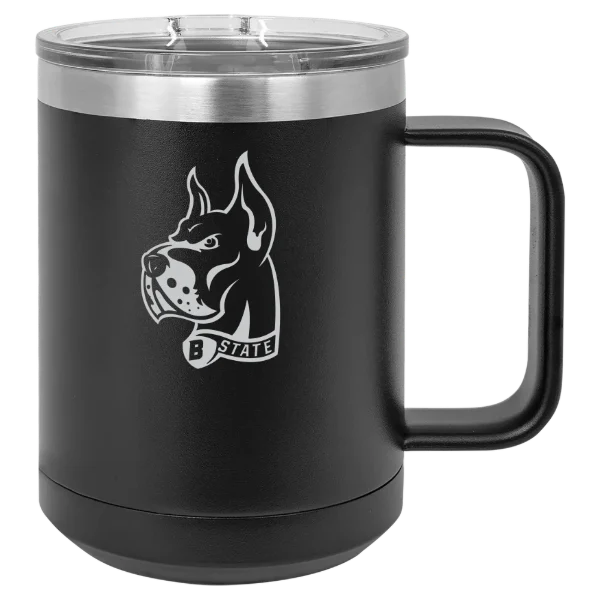 Bluefield State University Polar Camel 15 oz. Mug with Slider Lid