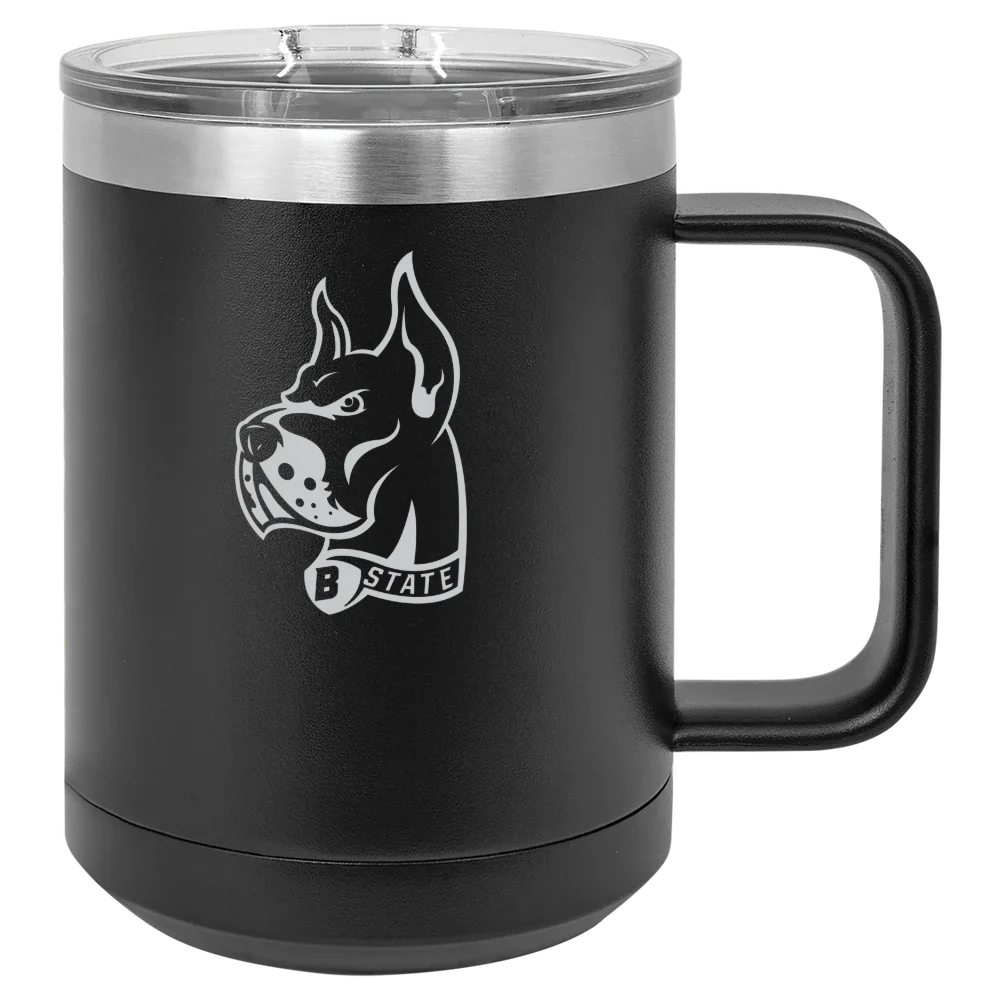 Bluefield State University Polar Camel 15 oz. Mug with Slider Lid