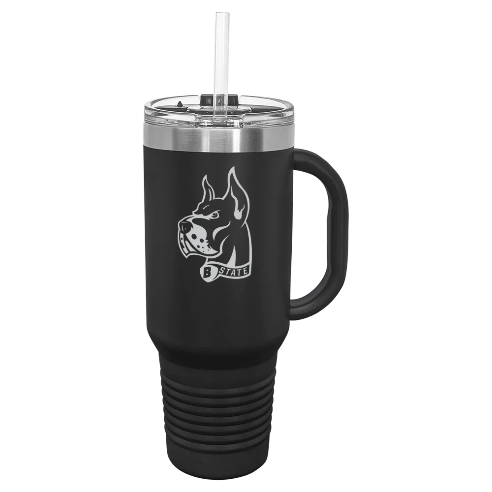 Bluefield State University Polar Camel 40 oz. Travel Mug with Snap Lid & Straw