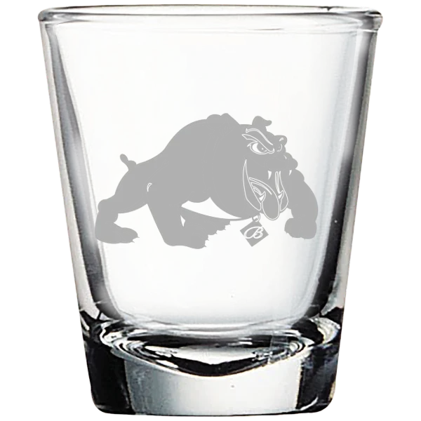 Bowie State University Polar Camel 1.7 oz. Shot Glass
