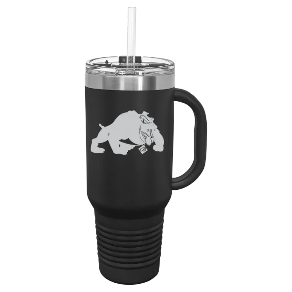 Bowie State University Polar Camel 40 oz. Travel Mug with Snap Lid & Straw