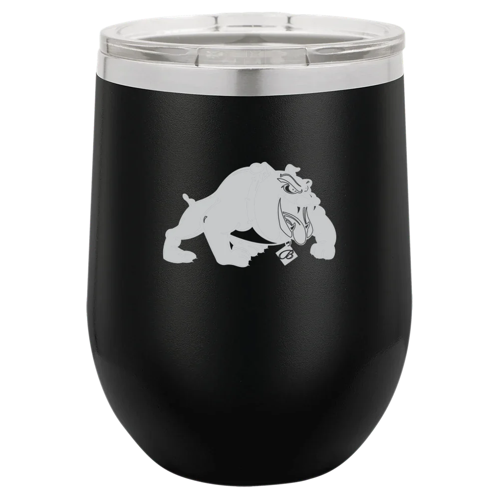 Bowie State University Polar Camel 12 oz. Stemless Wine Tumbler