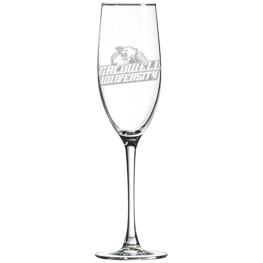 Caldwell University Polar Camel 8 oz. Champagne Flute