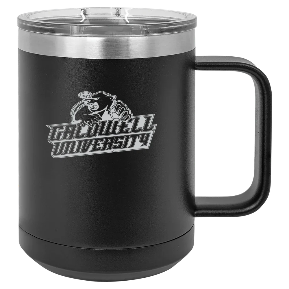 Caldwell University Polar Camel 15 oz. Mug with Slider Lid