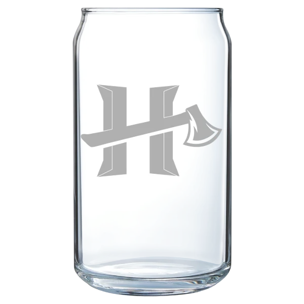 California State Polytechnic University, Humboldt Polar Camel 16 oz. Can Glass