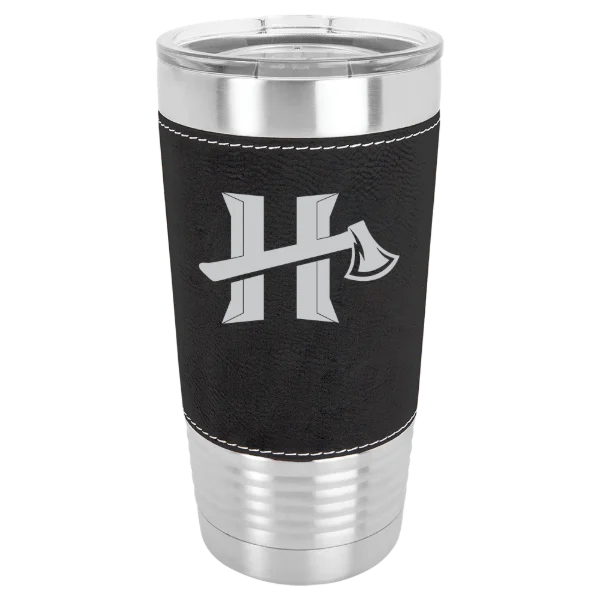 California State Polytechnic University, Humboldt Polar Camel 20 oz. Leatherette Grip Tumbler with Standard Lid