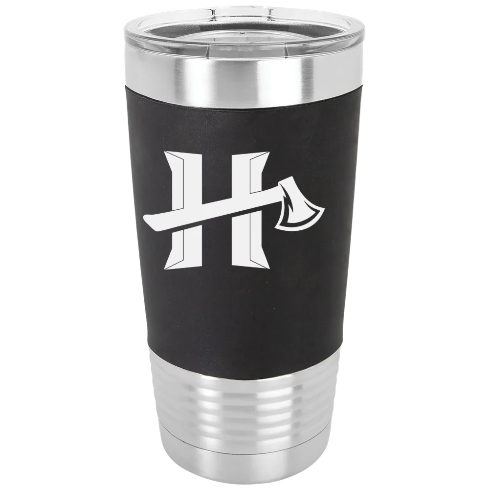 California State Polytechnic University, Humboldt Polar Camel 20 oz. Silicone Grip Tumbler with Standard Lid