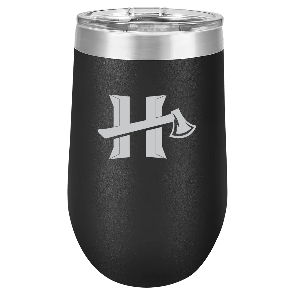 California State Polytechnic University, Humboldt Polar Camel 16 oz. Stemless Wine Tumbler