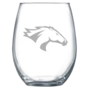 California State Polytechnic University, Pomona Polar Camel 15 oz. Stemless Wine Glass