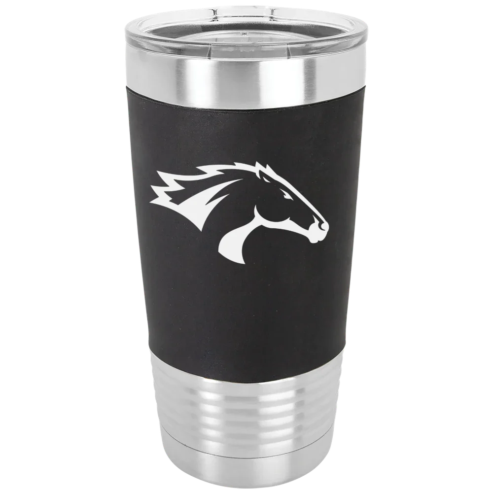 California State Polytechnic University, Pomona Polar Camel 20 oz. Silicone Grip Tumbler with Standard Lid
