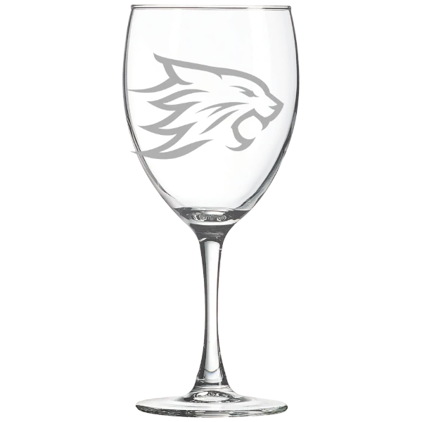 California State University, Chico Polar Camel 10 1/2 oz. Wine Glass