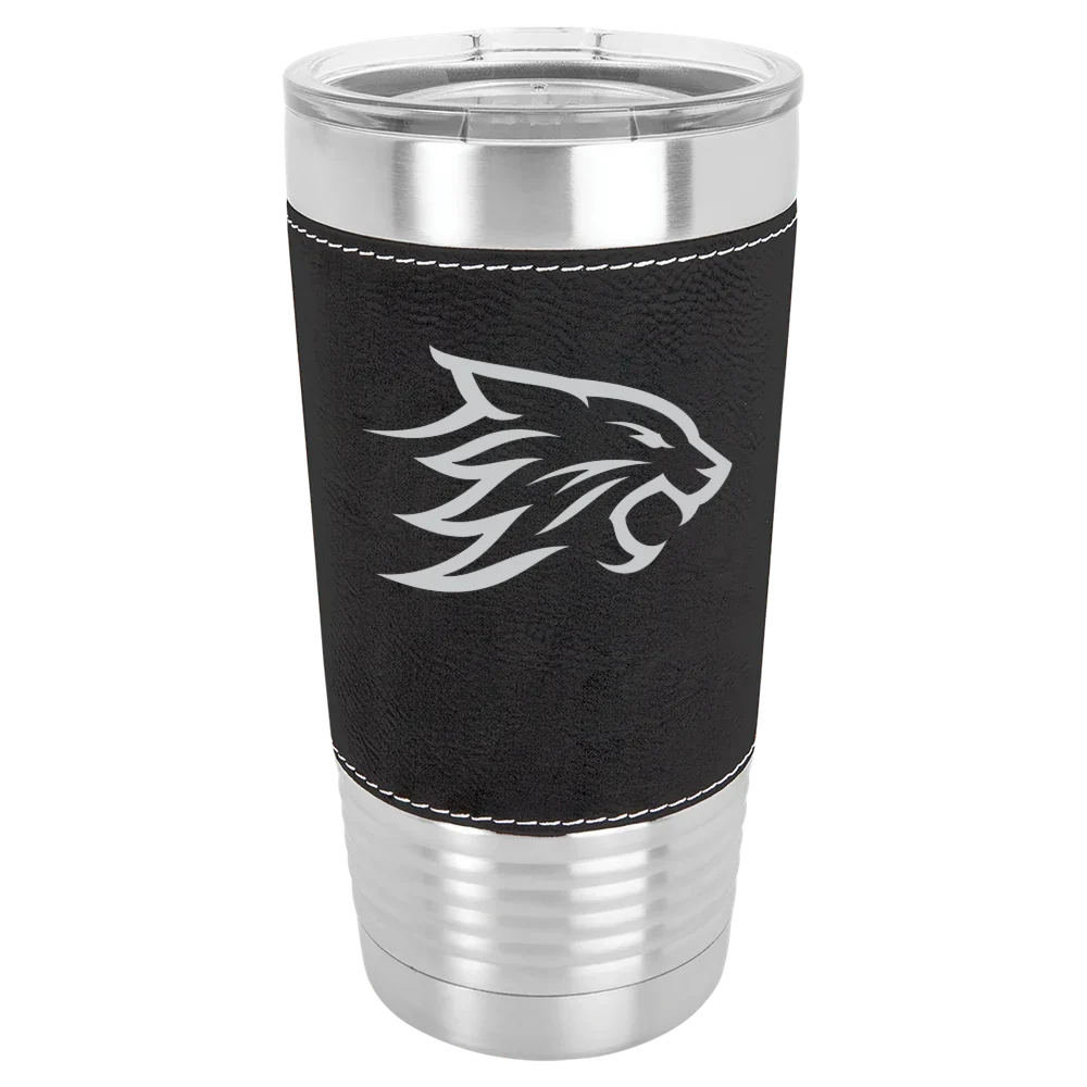California State University, Chico Polar Camel 20 oz. Leatherette Grip Tumbler with Standard Lid