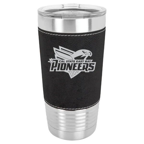 California State University, East Bay Polar Camel 20 oz. Leatherette Grip Tumbler with Standard Lid