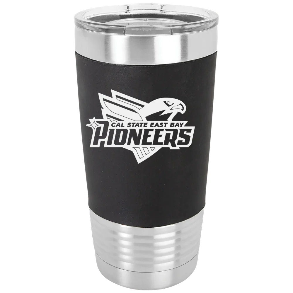California State University, East Bay Polar Camel 20 oz. Silicone Grip Tumbler with Standard Lid