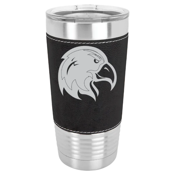 California State University, Los Angeles Polar Camel 20 oz. Leatherette Grip Tumbler with Standard Lid