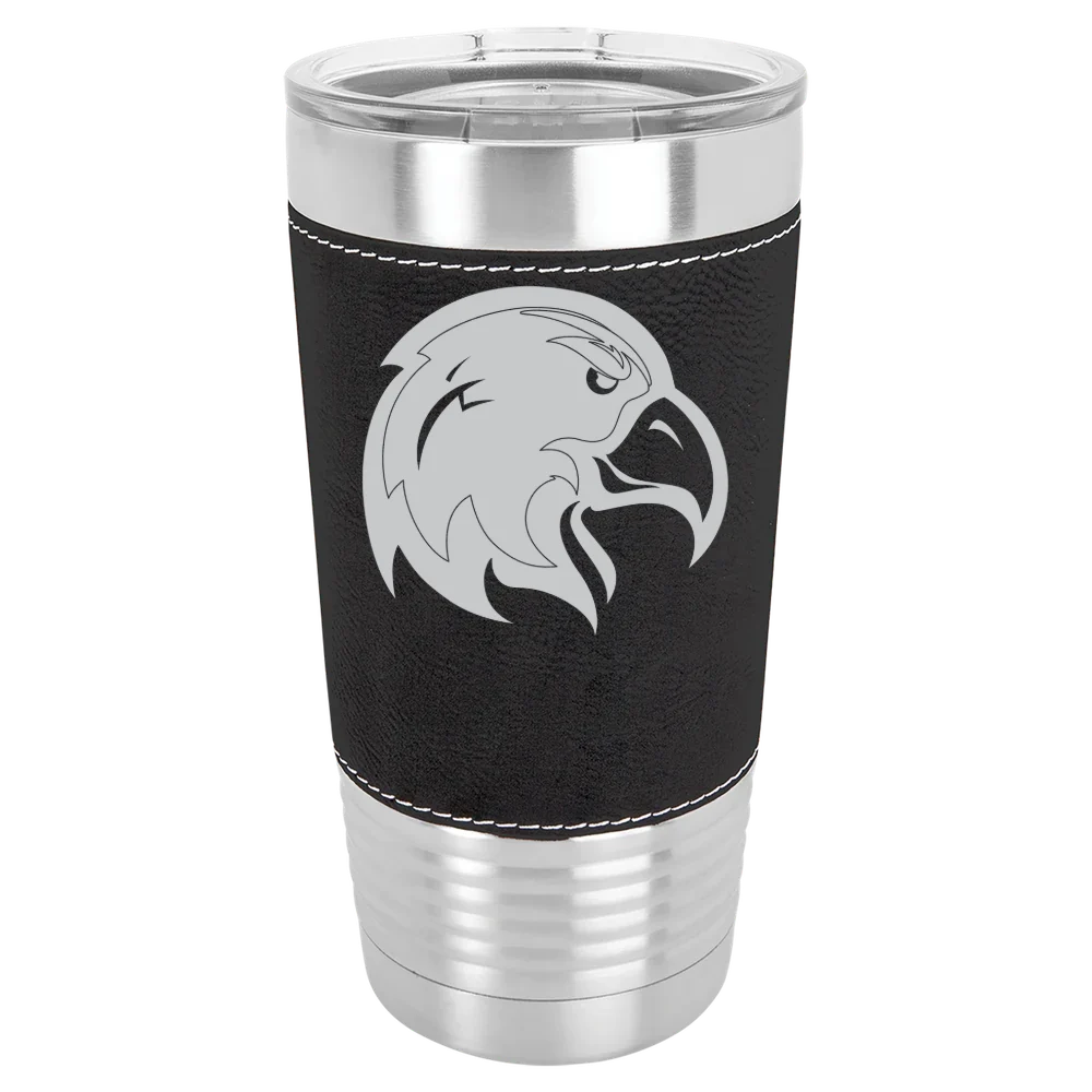 California State University, Los Angeles Polar Camel 20 oz. Leatherette Grip Tumbler with Standard Lid
