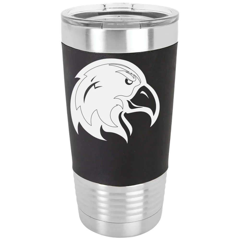 California State University, Los Angeles Polar Camel 20 oz. Silicone Grip Tumbler with Standard Lid