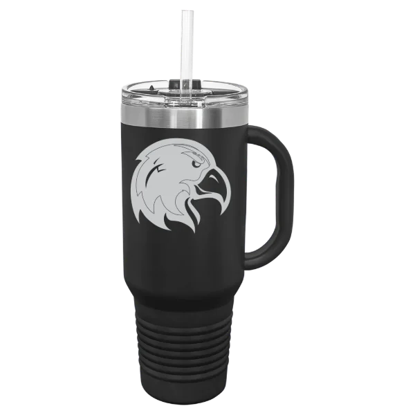 California State University, Los Angeles Polar Camel 40 oz. Travel Mug with Snap Lid & Straw