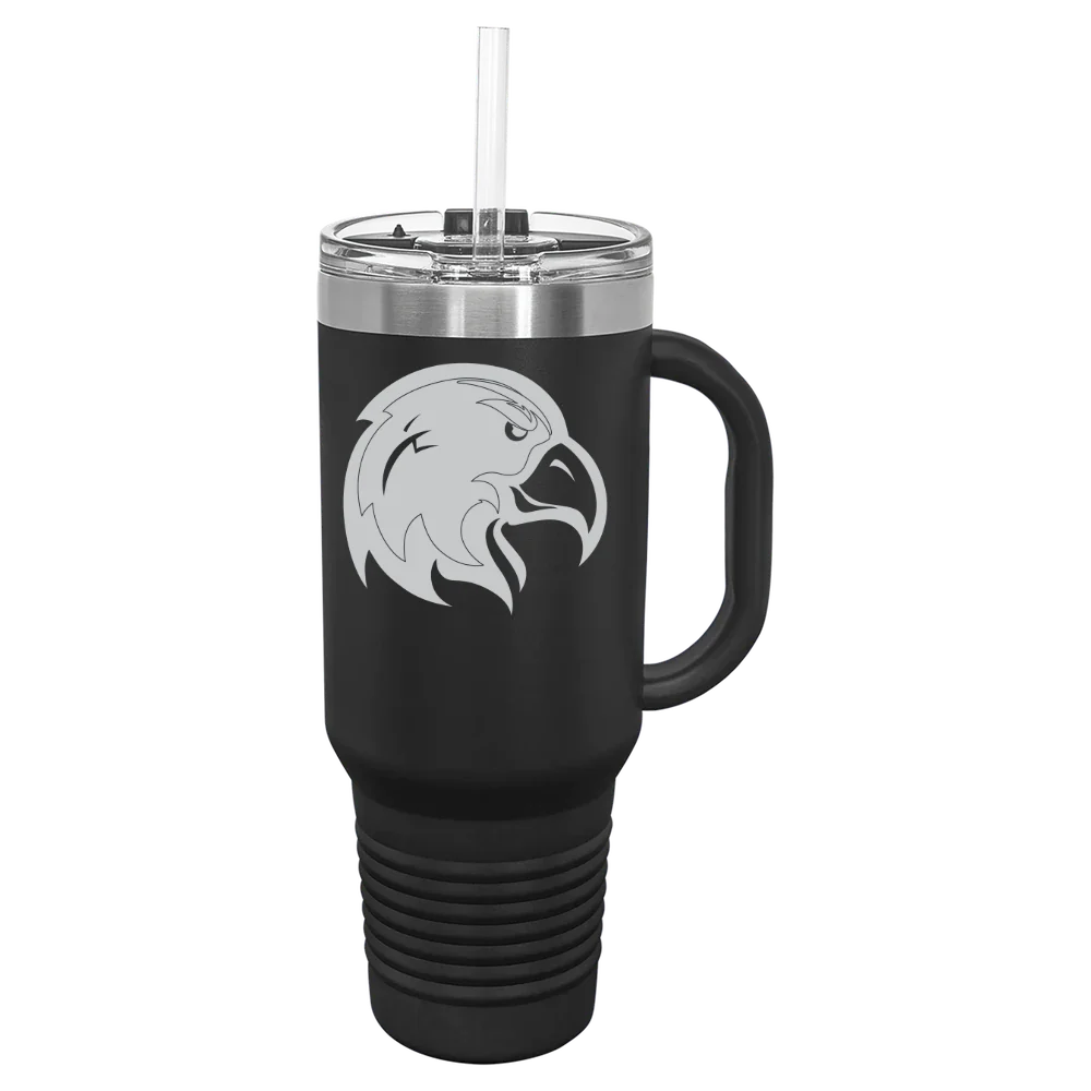 California State University, Los Angeles Polar Camel 40 oz. Travel Mug with Snap Lid & Straw
