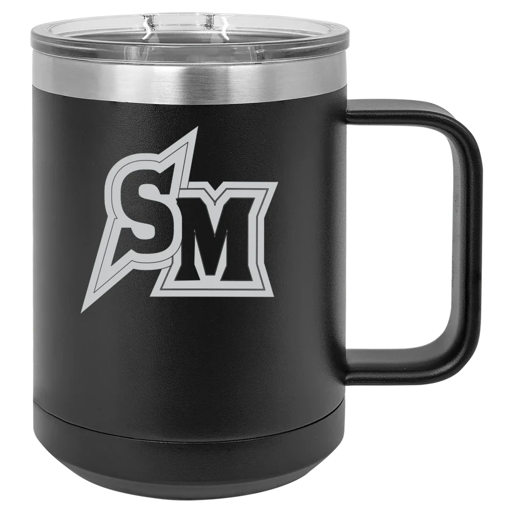 California State University, San Marcos Polar Camel 15 oz. Mug with Slider Lid