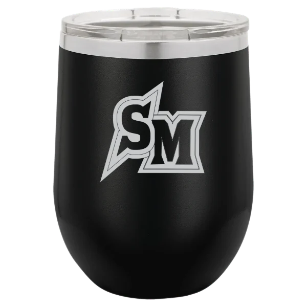 California State University, San Marcos Polar Camel 12 oz. Stemless Wine Tumbler