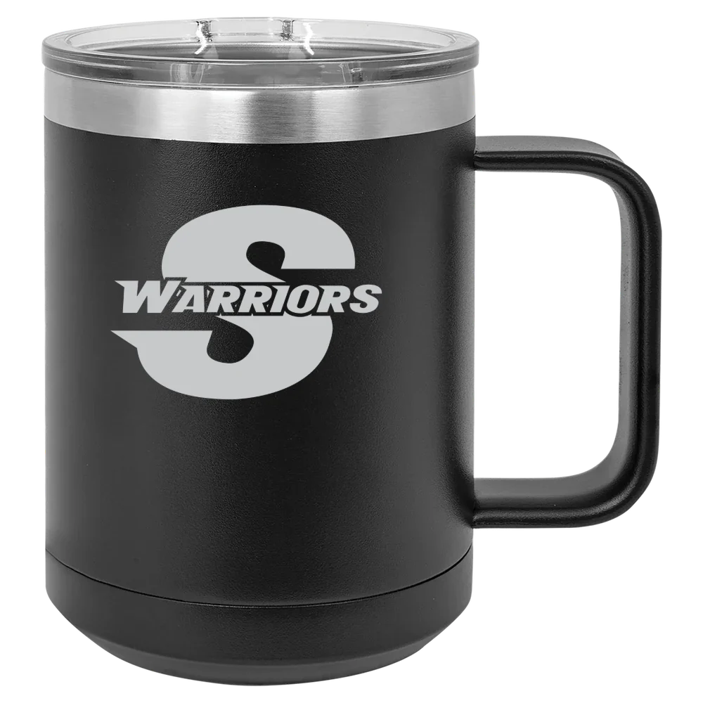 California State University, Stanislaus Polar Camel 15 oz. Mug with Slider Lid
