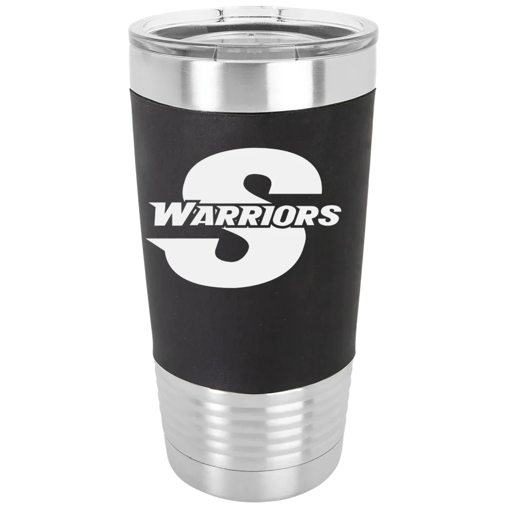 California State University, Stanislaus Polar Camel 20 oz. Silicone Grip Tumbler with Standard Lid