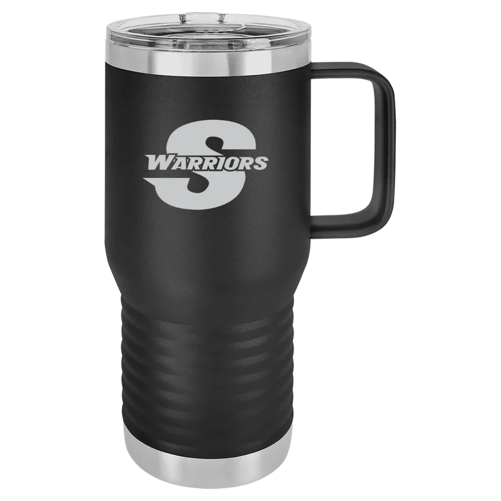 California State University, Stanislaus Polar Camel 20 oz. Travel Mug with Slider Lid
