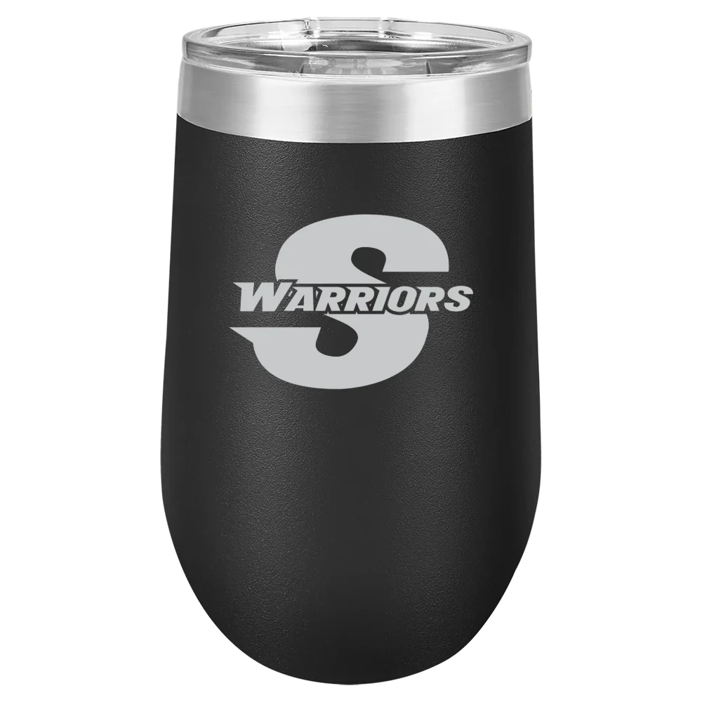 California State University, Stanislaus Polar Camel 16 oz. Stemless Wine Tumbler