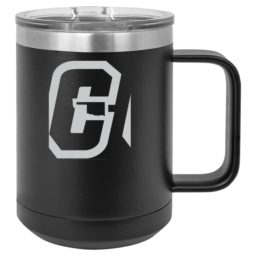 Cameron University Polar Camel 15 oz. Mug with Slider Lid