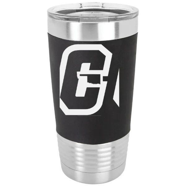 Cameron University Polar Camel 20 oz. Silicone Grip Tumbler with Standard Lid