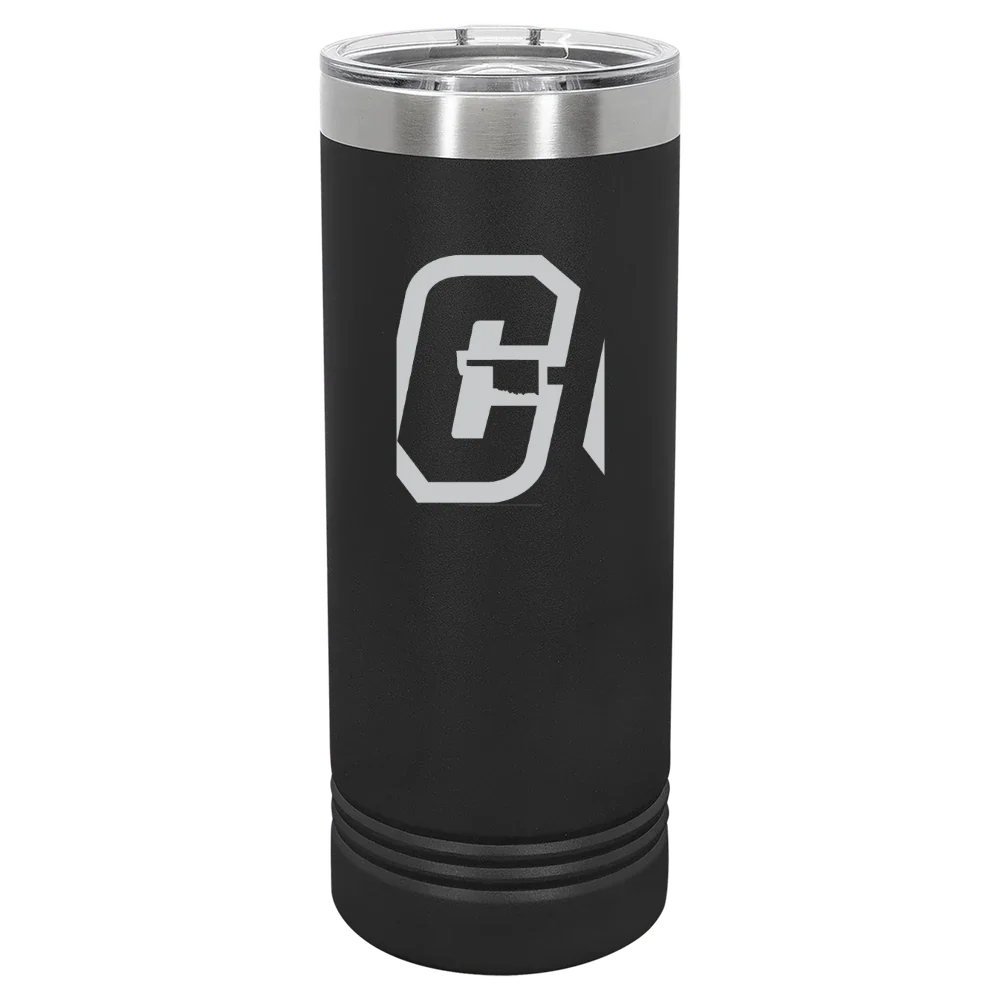 Cameron University Polar Camel 22 oz. Skinny Tumbler with Slider Lid