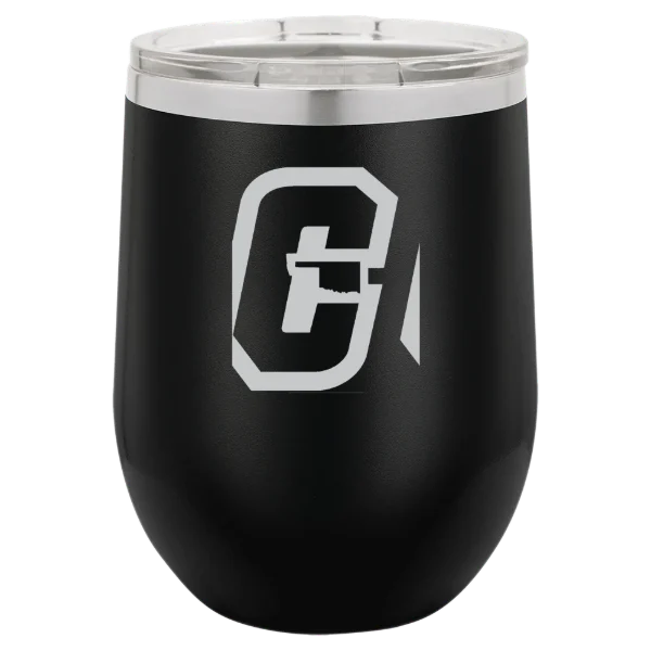 Cameron University Polar Camel 12 oz. Stemless Wine Tumbler