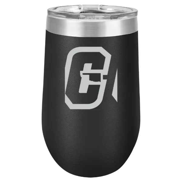 Cameron University Polar Camel 16 oz. Stemless Wine Tumbler
