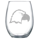 Carson-Newman University Polar Camel 15 oz. Stemless Wine Glass