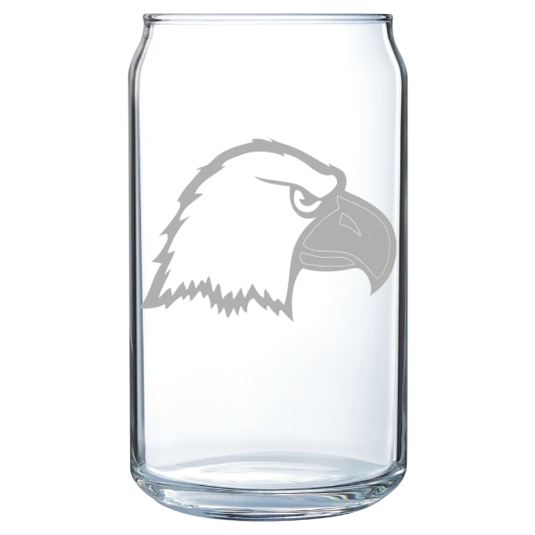 Carson-Newman University Polar Camel 16 oz. Can Glass