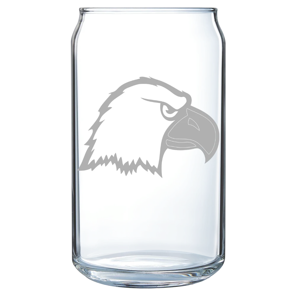 Carson-Newman University Polar Camel 16 oz. Can Glass