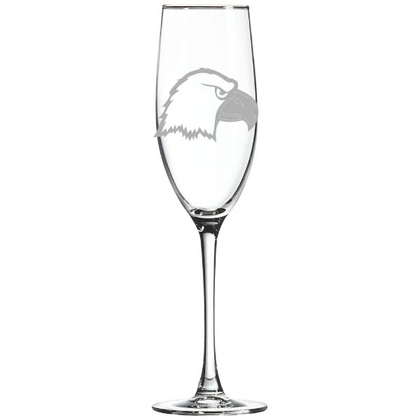 Carson-Newman University Polar Camel 8 oz. Champagne Flute